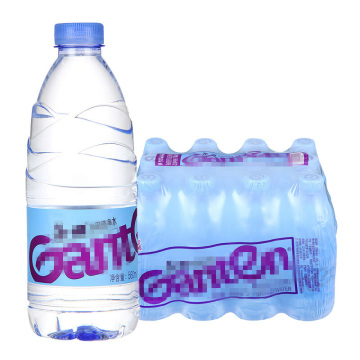 Bottles de agua de envoltura transparente de PE encogida de PE
